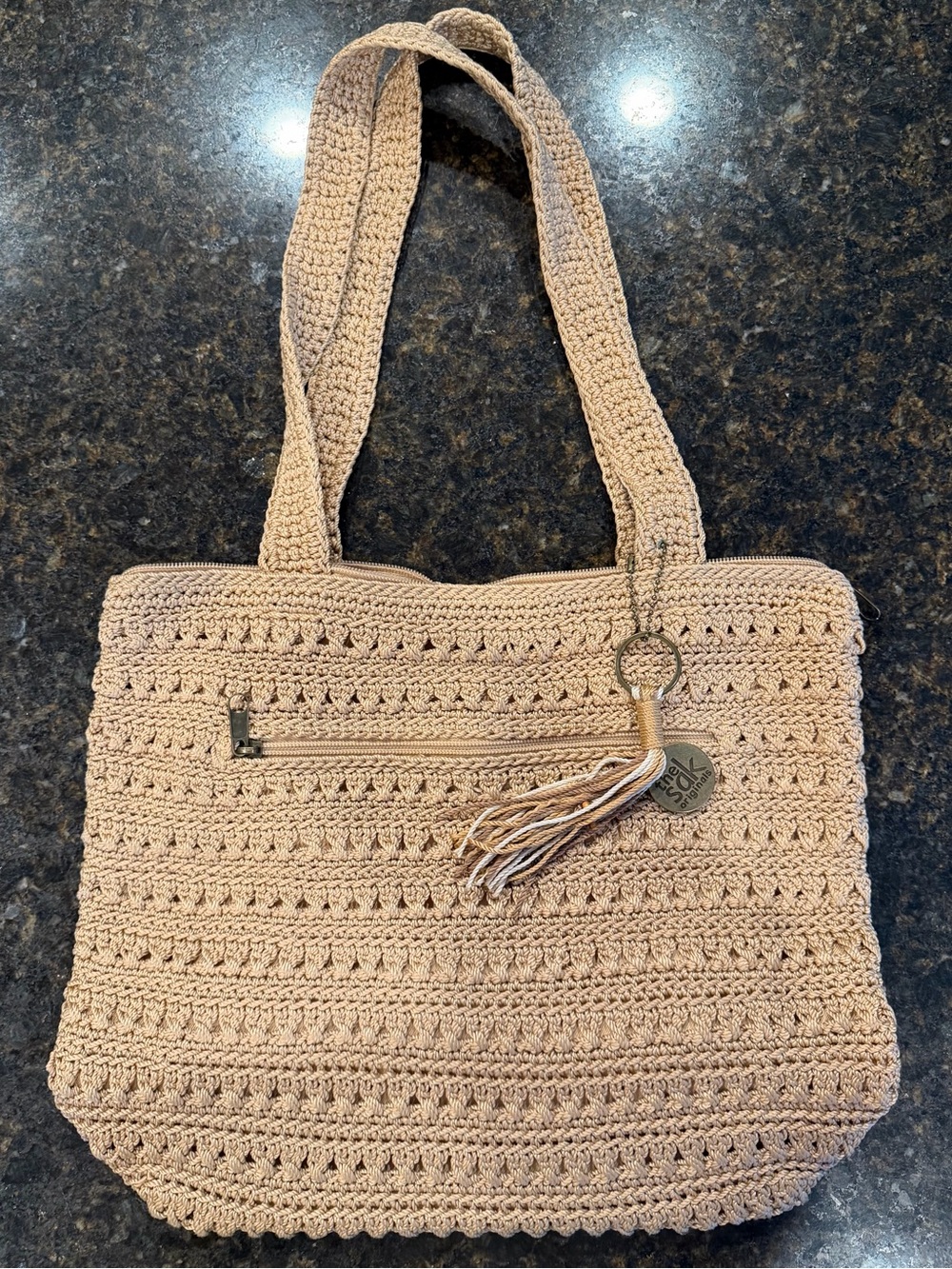 The Sak Purse Tote Woven Bag